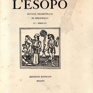 l'esopo: quarterly bibliophile magazine