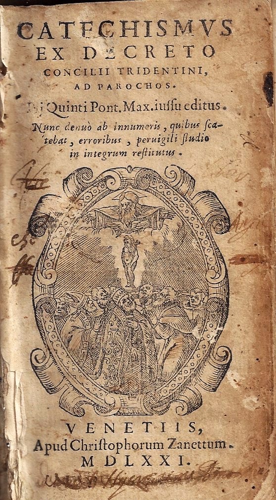 download (32) catechismus ex decreto concilii tridentini, ad parochos. pij quinti pont. max. iussu editus, nunc denuò ab innumeris, quibus scatebat erroribus, peruigili studio in integrum restitutus.
