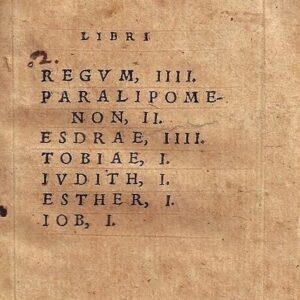 biblia sacra. iuxta vulgatam editionem ad vetustissima exemplaria castigata. pentatevchvs. moysi. iosve. liber ivdicvm. ruth.