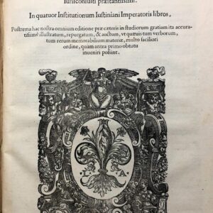 repertorium locupletissimum angeli a gambilionibus aretini, iurisconsulti praestantissimi. in quatuor institutionum iustiniani imperatoris libros, postrema hac nostra omnium editione ... quam antea primo obtutu inueniri possint.
