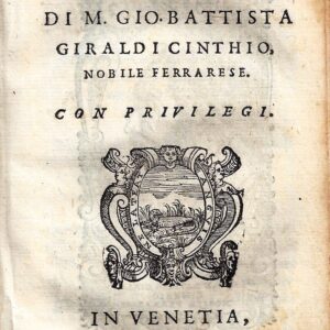altile tragedia di m. gio. battista giraldi cinthio.