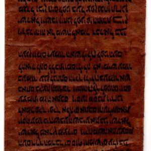 frammento manoscritto di torah ebraica (esodo 13:3 14:4)