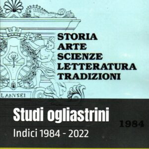 ogliastra studies: indexes (1984 2022) / giuseppe cabizzosu