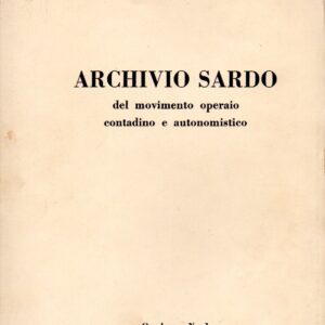 archivio sardo del movimento operaio contadino e autonomistico