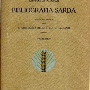 bibliografia sarda : 3 / raffaele ciasca