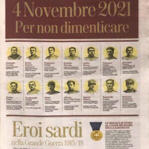 4 novembre 2021 : per non dimenticare / l'unione sarda