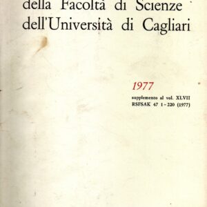 rendiconti del seminario della facoltà di scienze dell'università di cagliari : 1977 : supplemento al vol. xlvii