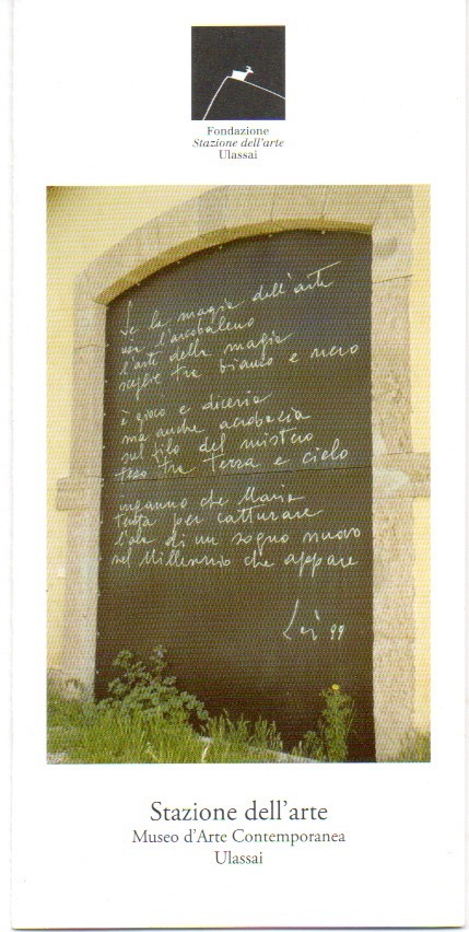 imgi_2_stazionedellarte stazione dell'arte : museo d'arte contemporanea : ulassai