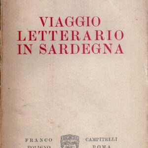 viaggio letterario in sardegna / antonio scano