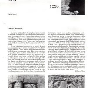 descrizione fisica : 2 p. : ill. ; 22 cm. (note generali : pieghevole mostra tenutasi a cagliari, arte duchamp, 8 aprile 2 maggio 1989)