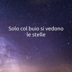 solo col buio si vedono le stelle / giampiero piras
